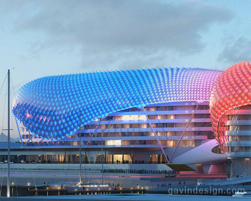 阿布扎比（The Yas Hotel）酒店设计
