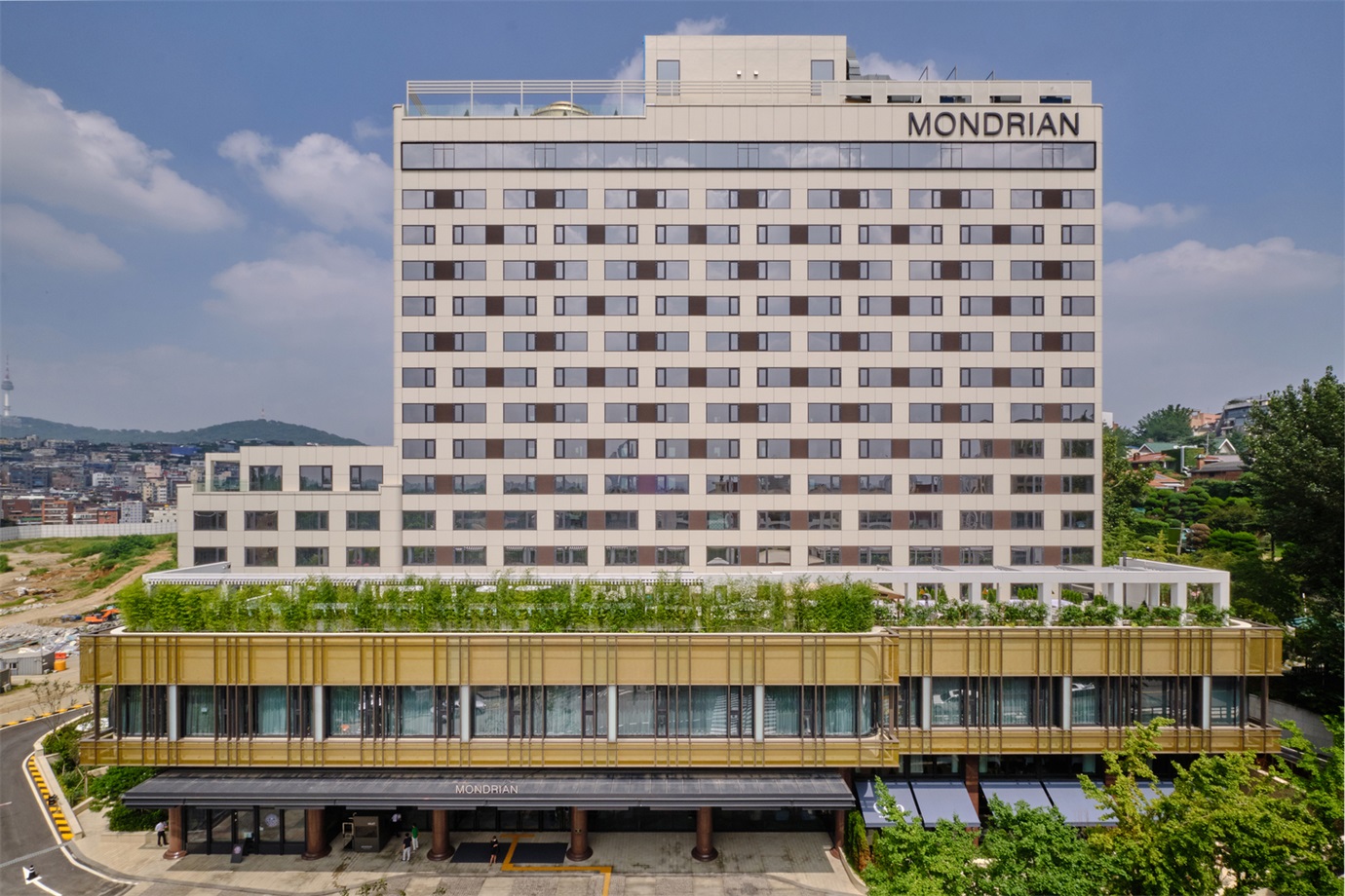 将梨泰院异国文化融入的新概念酒店设计