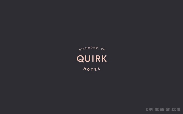 Quirk 酒店品牌形象设计
