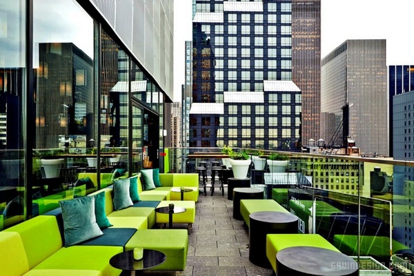 纽约时代广场 citizenM 酒店设计