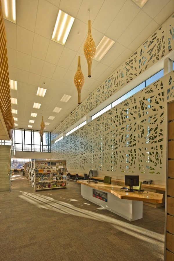 建筑欣赏:新西兰Birkenhead图书馆和文化中心