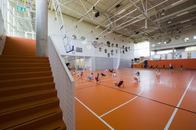 建筑欣赏：爱沙尼亚塔尔图EMÜ体育馆(2)
